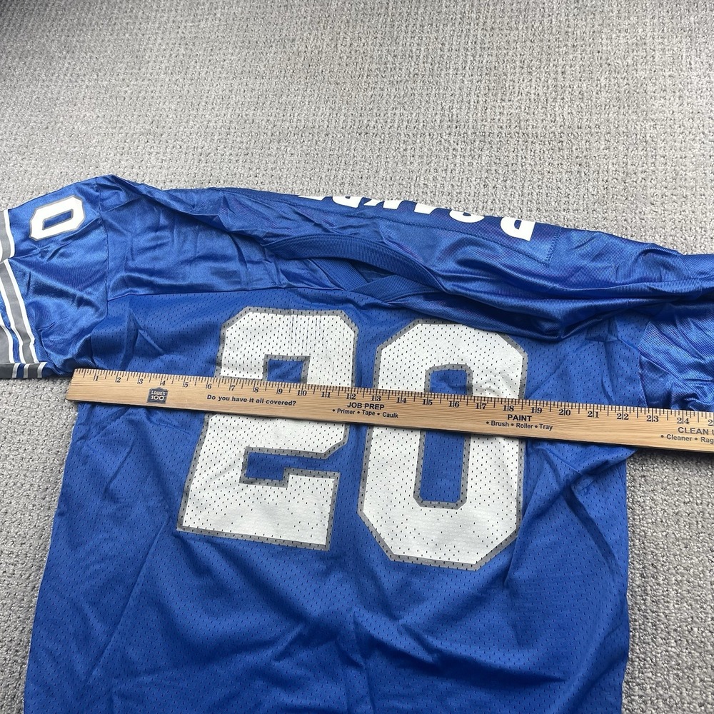 Vintage Detroit Lions Barry Sanders Champion Jersey #20 NFL Football Men’s 48 - Picture 8 of 9